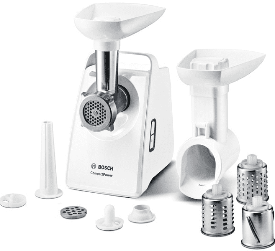 Мясорубка электрическая BOSCH Compact MFW3540W 500Вт, Германия